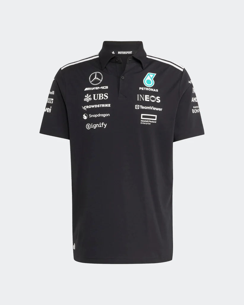 Mercedes AMG Polo Negra Equipo 2025