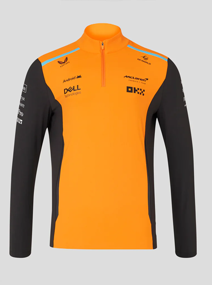 McLaren TEAM QUARTER ZIP TOP Unisex