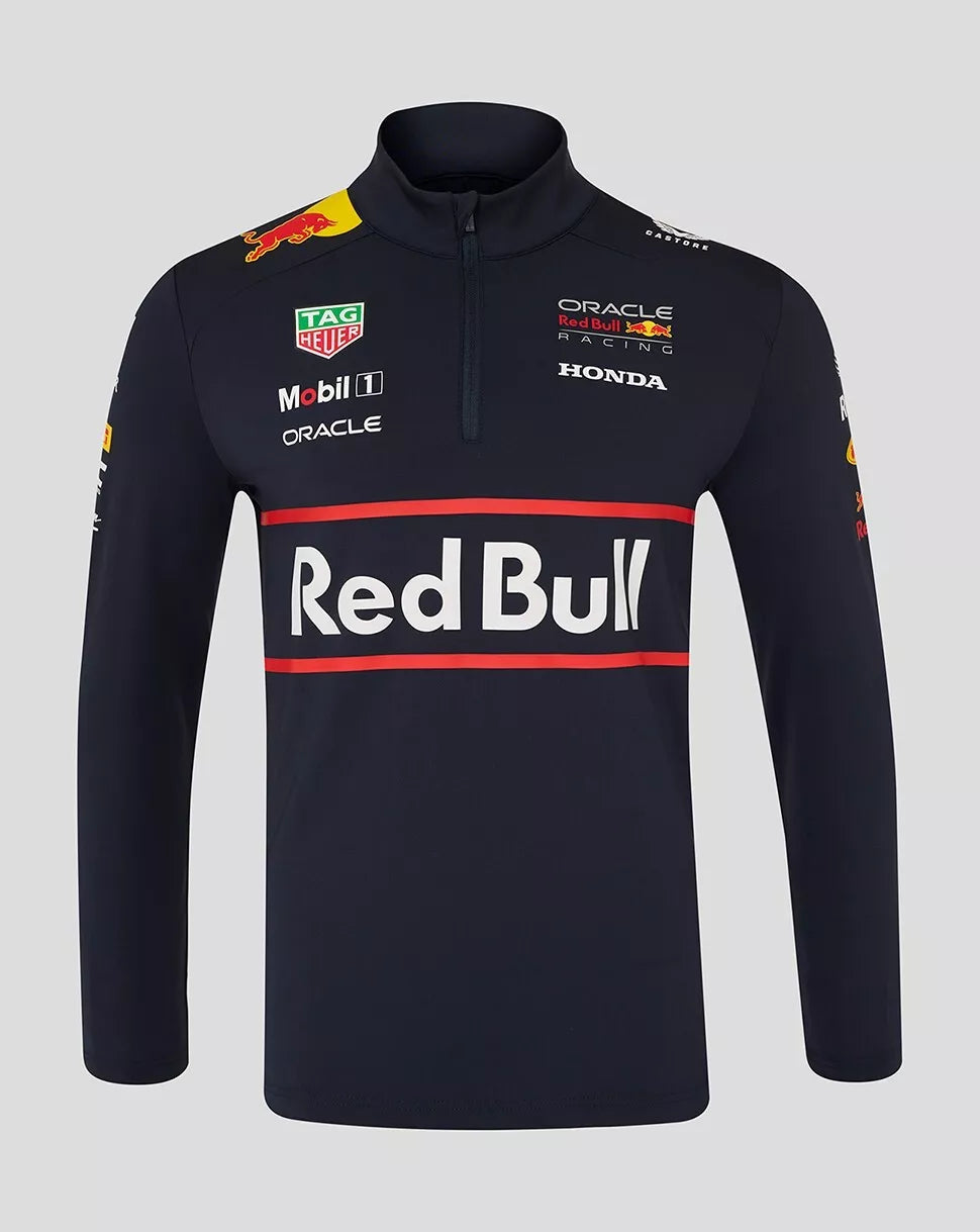 Red Bull 1/4 ZIP MIDLAYER Night Sky UNISEX