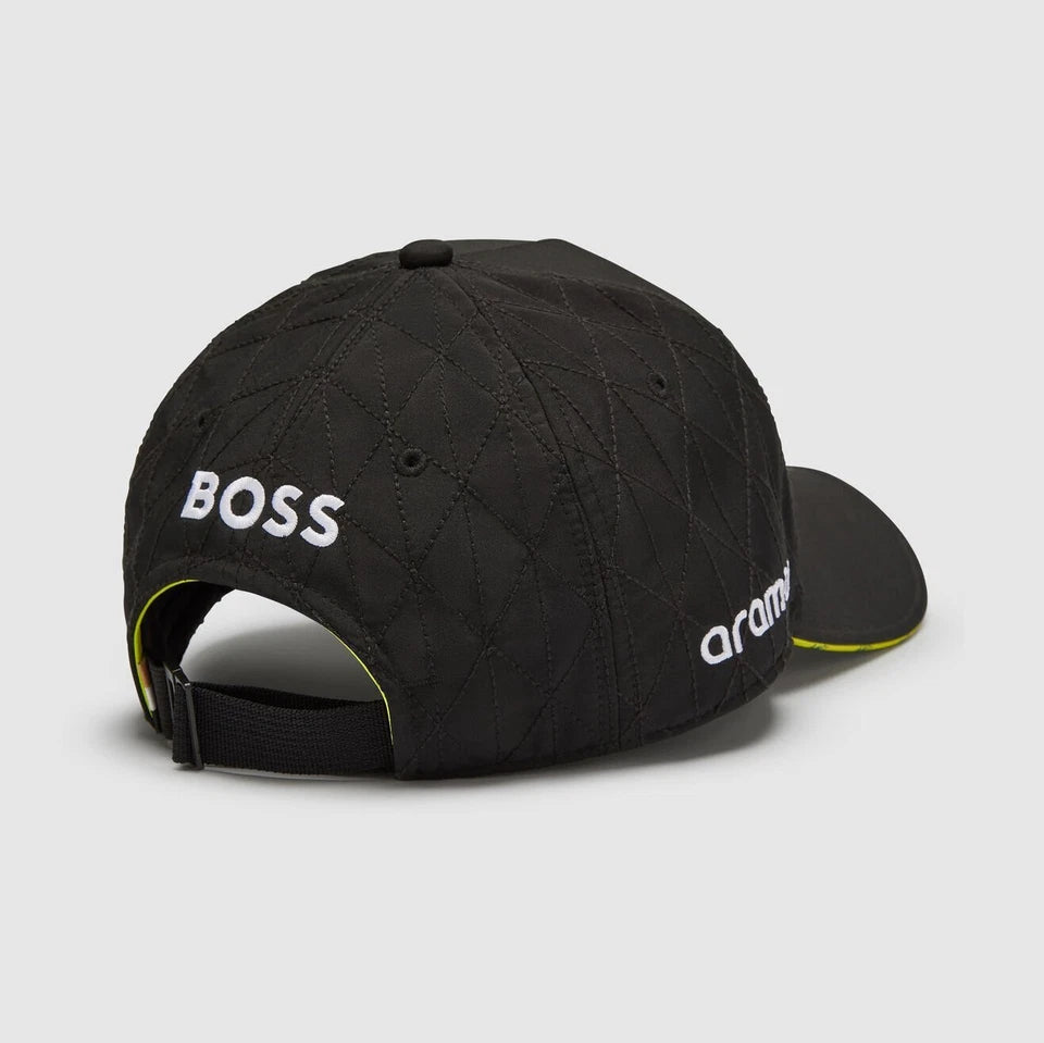 Aston Martin Gorra F1 RP TEAM Negra