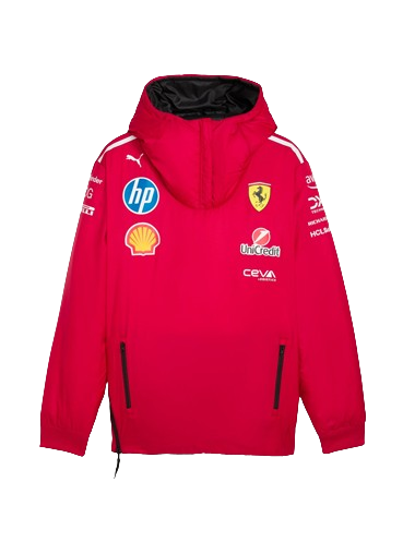 Ferrari SF RP TEAM REVERSIBLE JACKET-MENS-DARK CHERRY SF