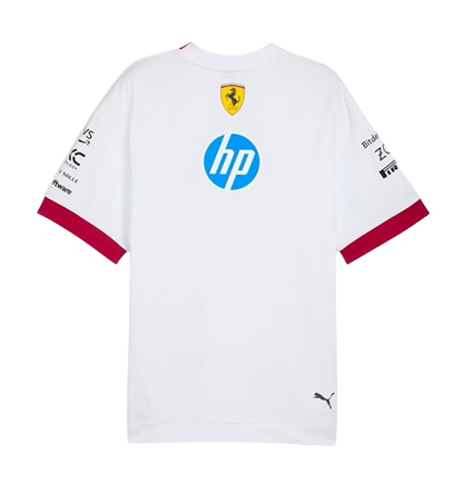 Ferrari Remera SF Drivers Blanca