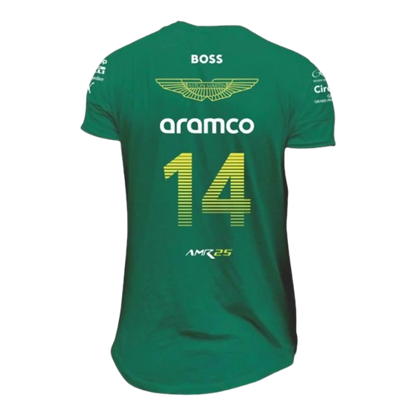 Aston Martin F1 RP ALONSO TEAM TEE VERDE
